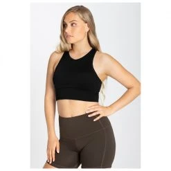 Super.natural - Women's Liquid Flow Top - Brassière -Boutique Röhnisch supernatural womens liquid flow top brassiere detail 3