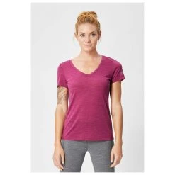 Super.natural - Women's V-Neck Tee 140 - Sous-vêtement Mérinos -Boutique Röhnisch supernatural womens v neck tee 140 sous vetement merinos detail 3