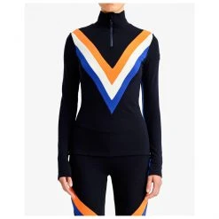 We Norwegians - Women's Voss Chevron Zip Up - Sous-vêtement Mérinos -Boutique Röhnisch we norwegians womens voss chevron zip up sous vetement merinos detail 2